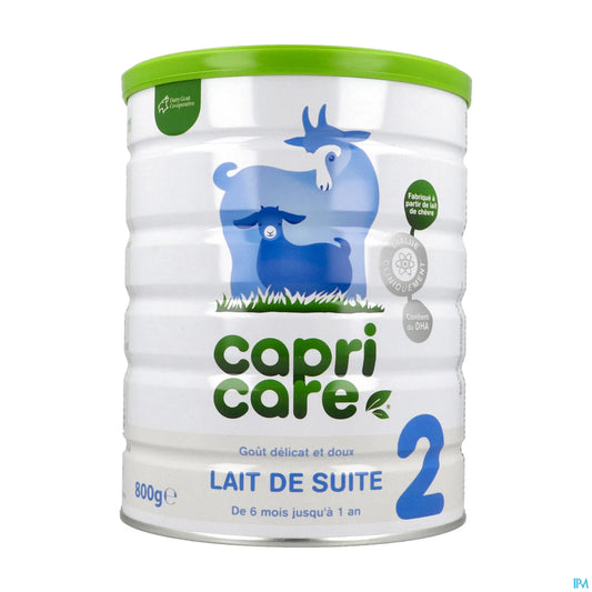 Capricare Latte di capra 2a età Neonato 800 g