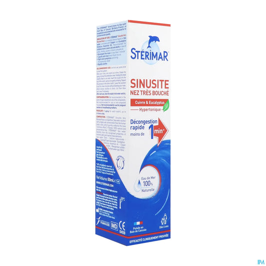 Spray per naso molto chiuso e sinusite 50 ml