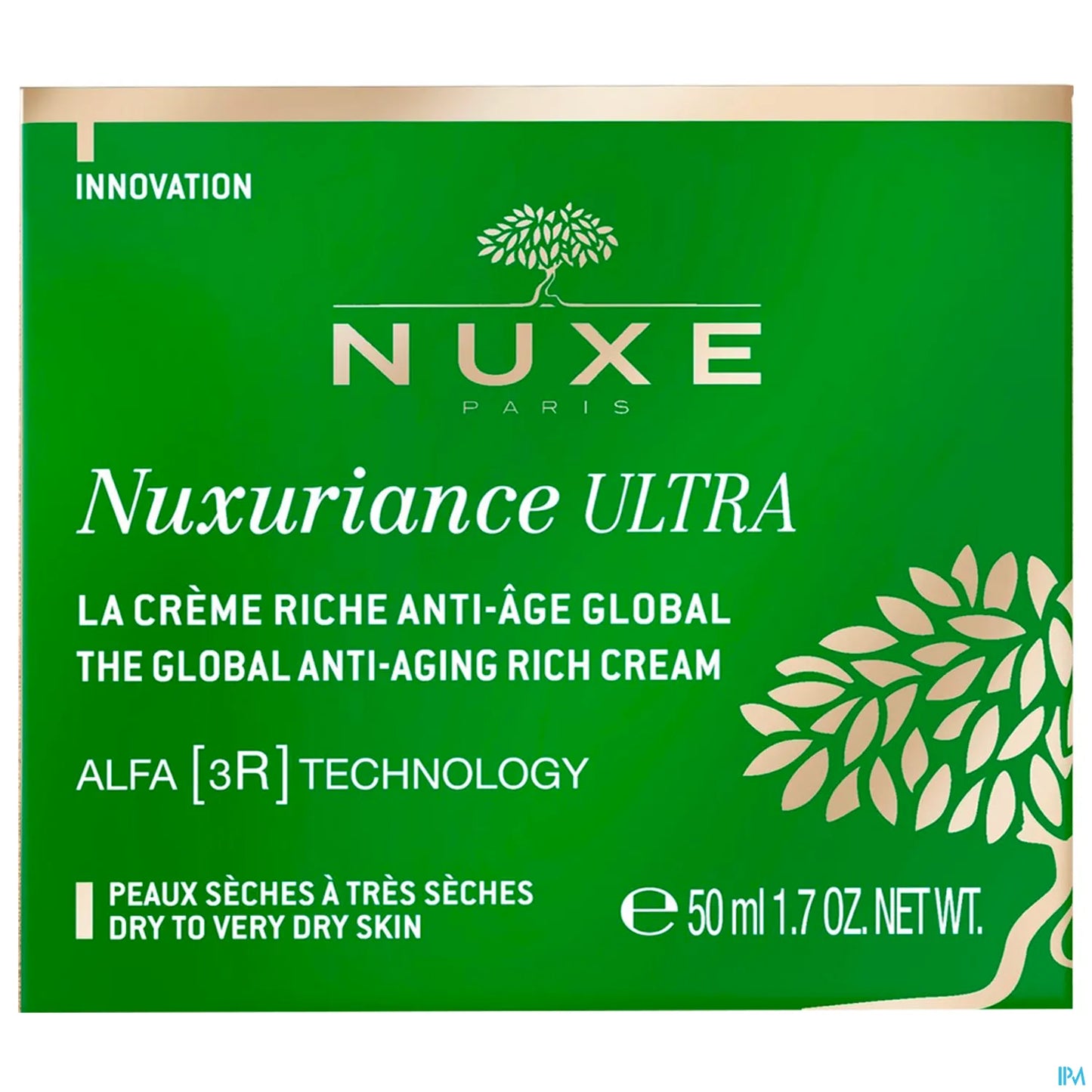 Nuxuriance Ultra Crème Riche Anti-Âge Globale Peaux Sèches à Très Sèches 50ml
