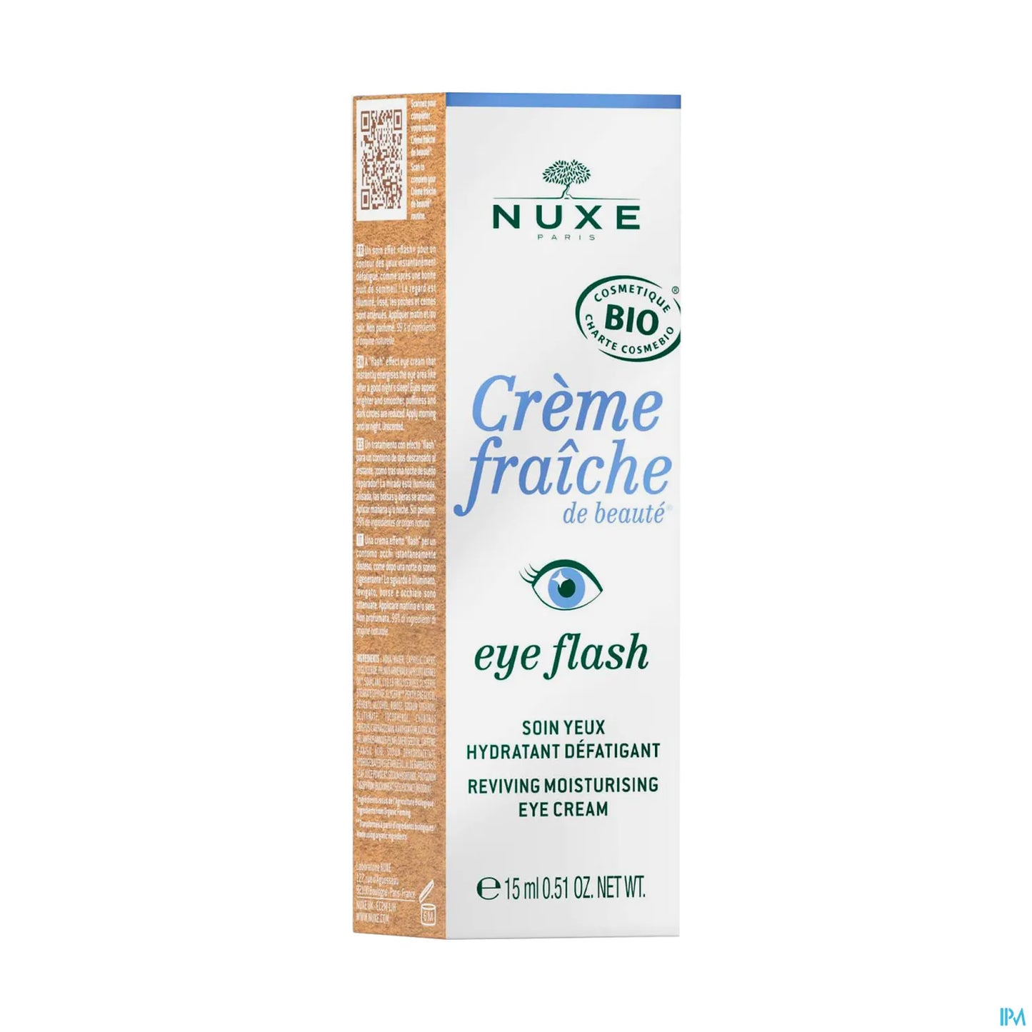 Crema di bellezza fresca Eye Flash Cura biologica del contorno occhi 15 ml
