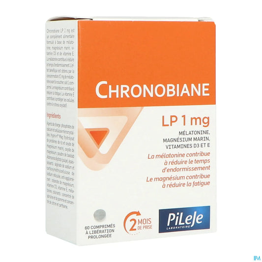 Pileje Chronobiane LP 1 mg 60 comprimés