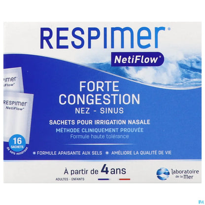 Laboratoire de la Mer Respimer Netiflow Refills 16 Sachets