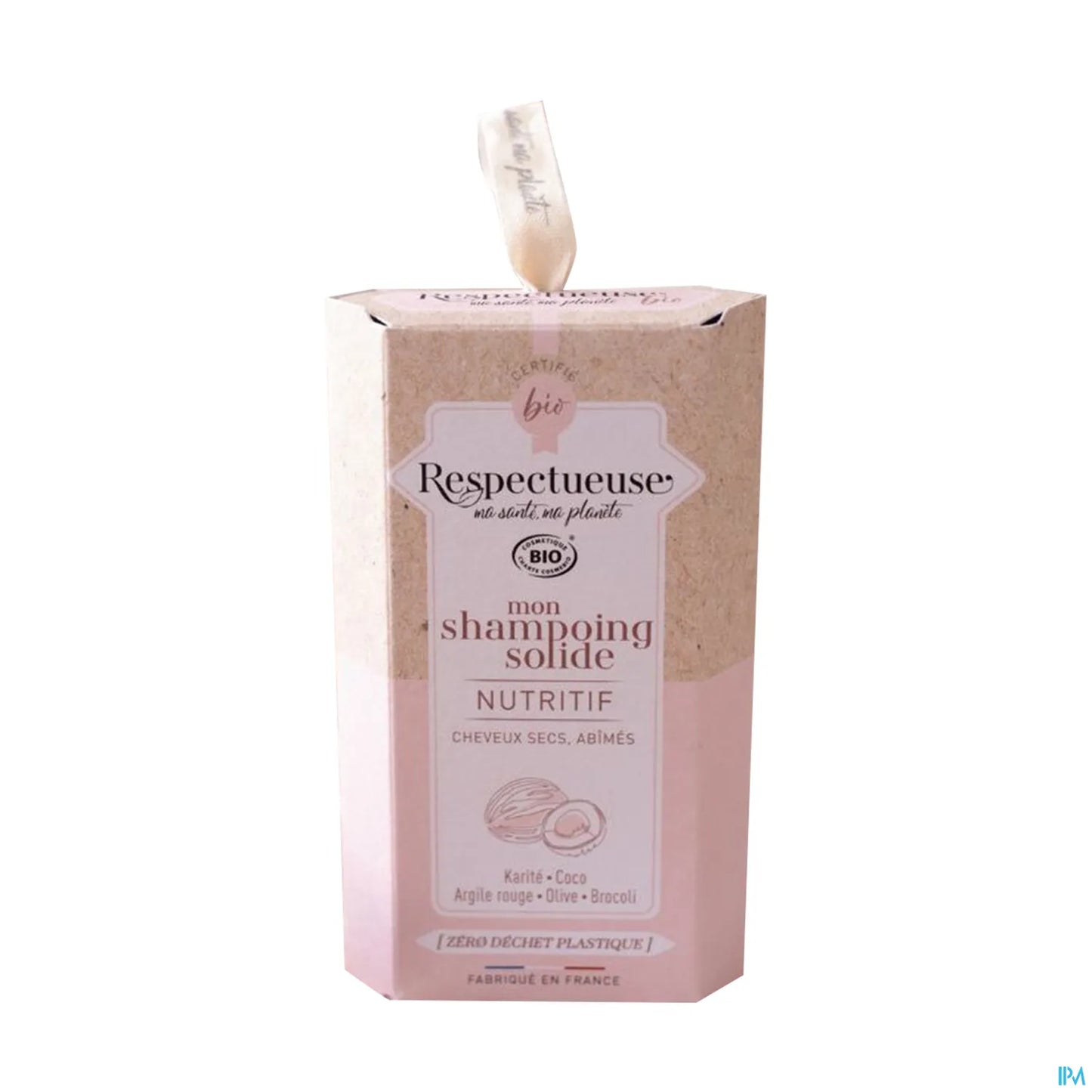 Shampoing Solide Nutritif Bio 75g Parfum Naturel Karité