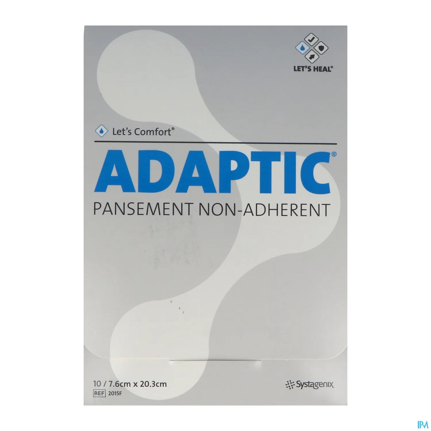 Adaptic Pans Non-Adherent Sterile 7,6x20,3 cm Scatola da 10