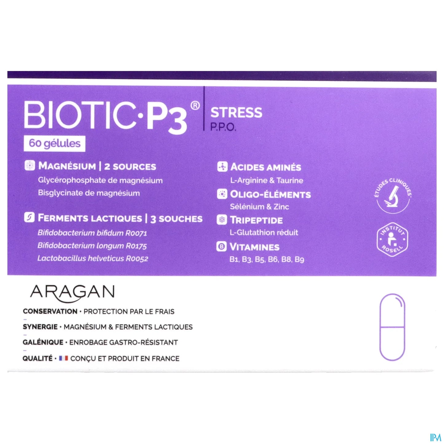 Biotic P3 Stress Gelules 40