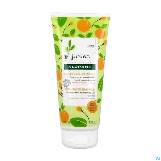 Shampoo districante Junior Biologico all'Avena Profumo di Pesca 200 ml