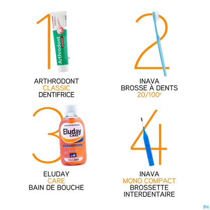 Pierre Fabre Oral Care Eluday Care 500ml Collutorio Soluzione