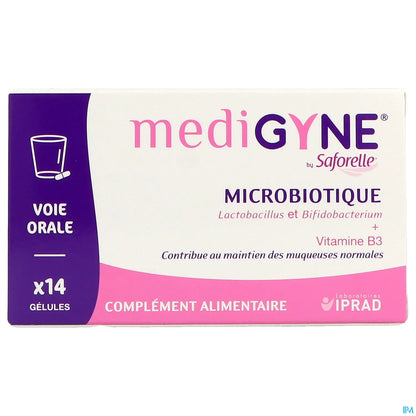 Saforelle Medigyne 14 Vaginal Microbiotic Capsules