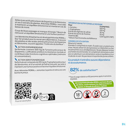 Arkorelax Moral+ 60 Tablets