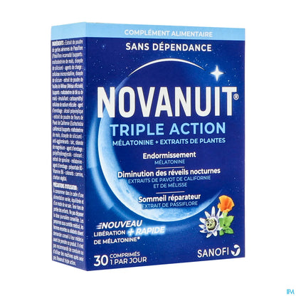 Sanofi Novanuit Tripla Azione 30 Compresse