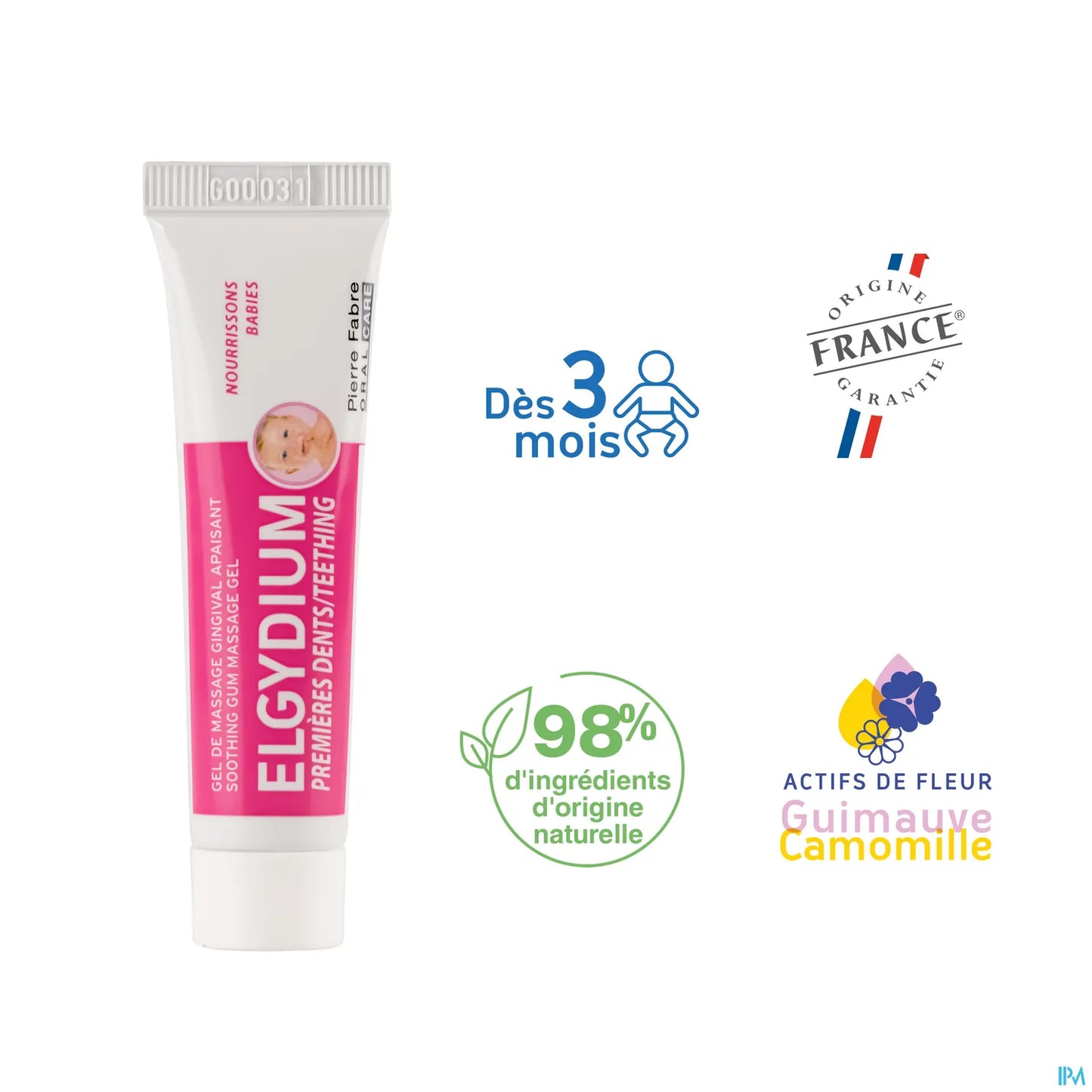 Gel Premières Dents Bébé 15ml