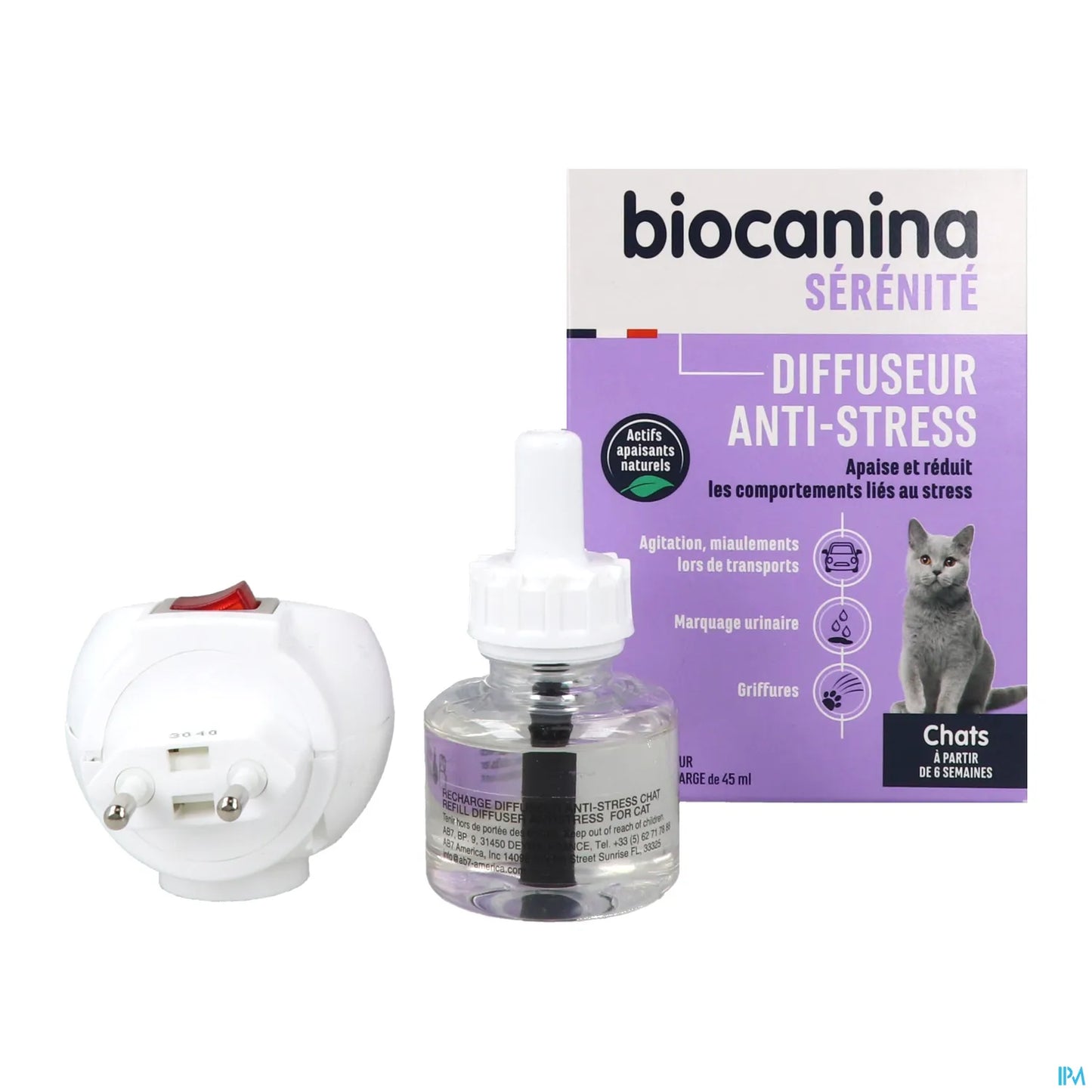 Diffusore antistress per gatti Serenity + ricarica da 45 ml
