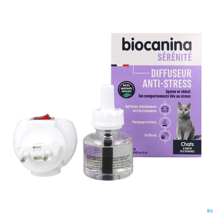 Diffusore antistress per gatti Serenity + ricarica da 45 ml
