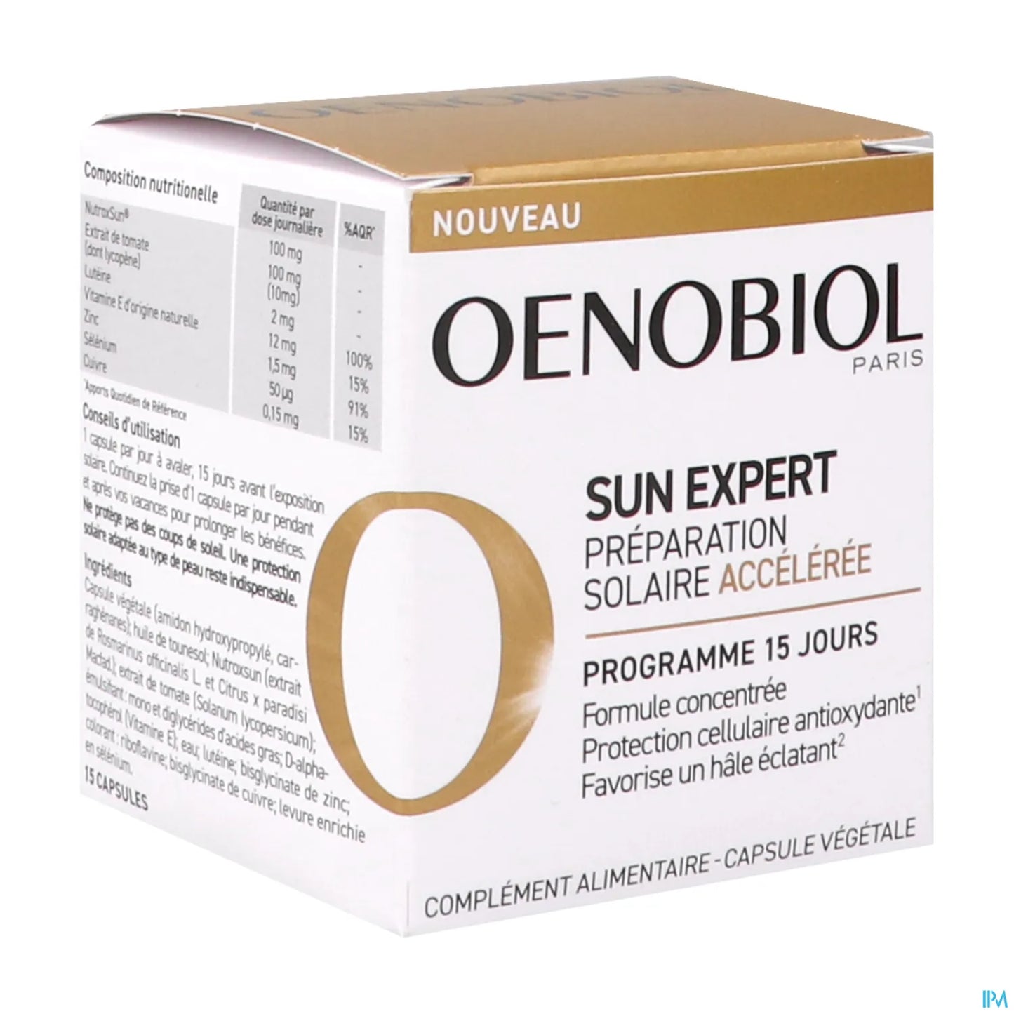 Sun Expert Préparation Accélérée Boîte de 15 Capsules