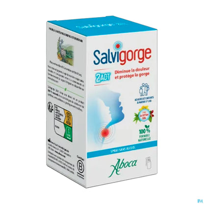 Salvigorge 2Act Spray Sans Alcool 30ml