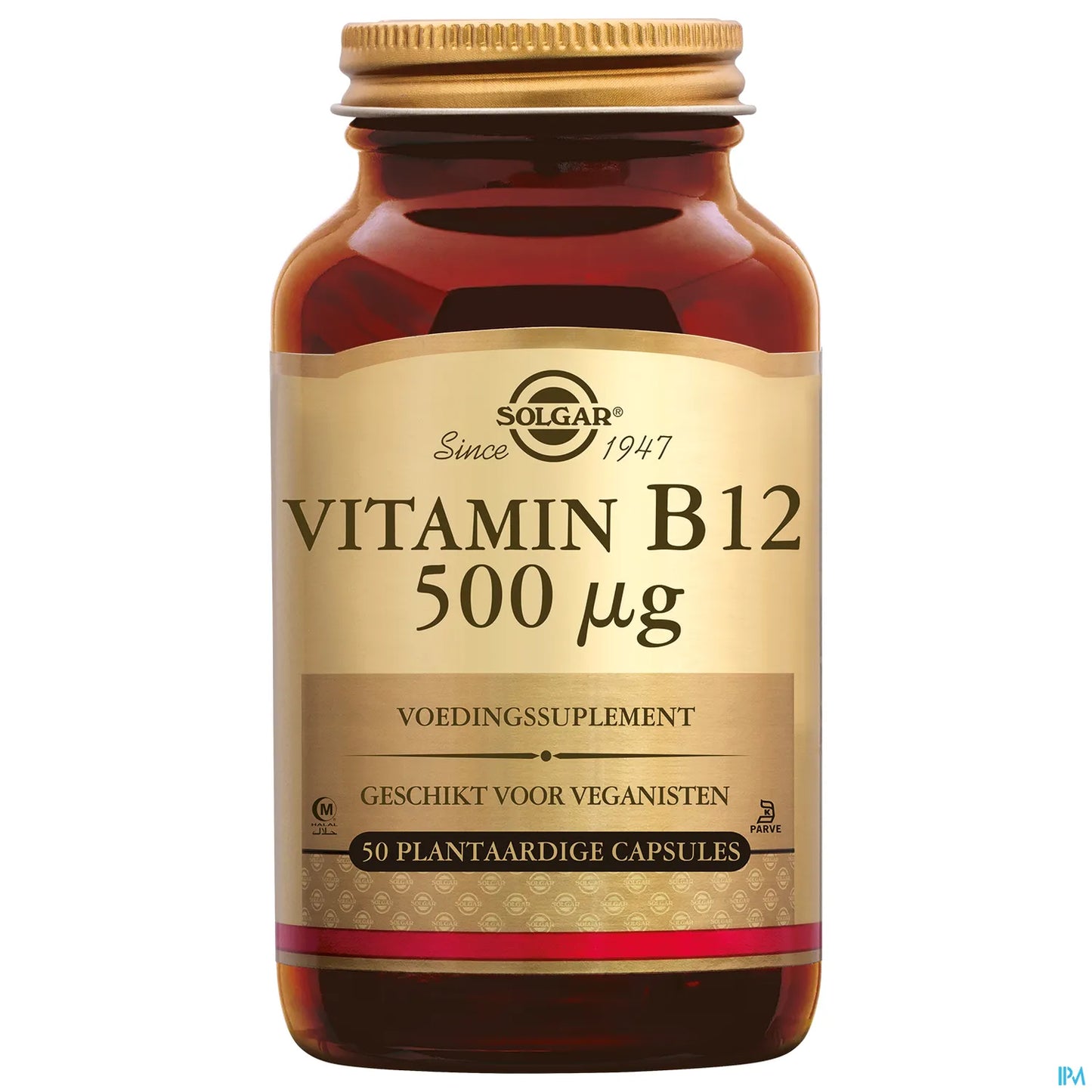 Vitamine B12 CyanoCobalamine 500 mcg 50 Gélules Végétales