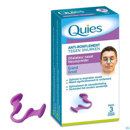 Dilatatore nasale antirussamento piccolo medio scatola 1 dilatatore