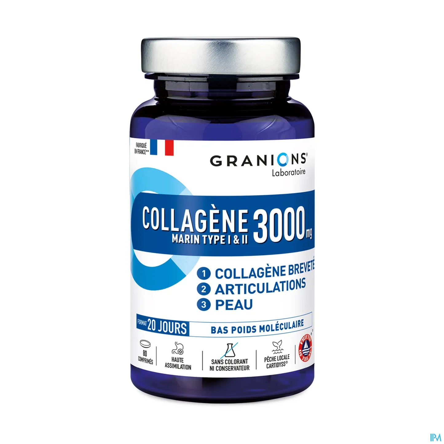 Collagene marino tipo I e II 80 compresse