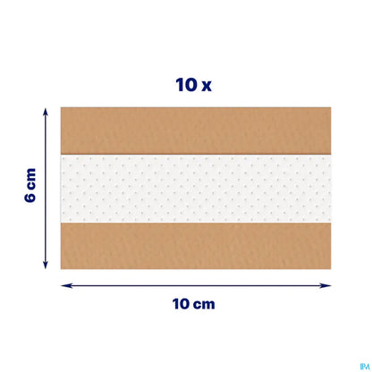 Universal Dressing 10 Strips of 10 cm x 6 cm