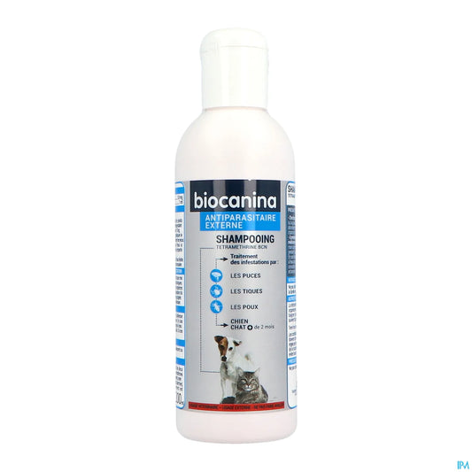 Shampooing Antiparasitaire Externe Tétraméthrine 200ml
