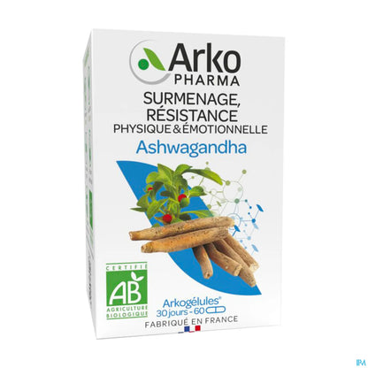 Arkogélules Ashwagandha Biologico 60 Capsule