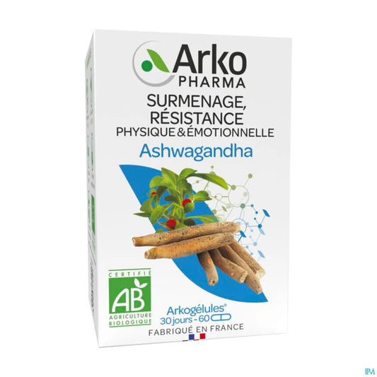 Arkogélules Ashwagandha Biologico 60 Capsule