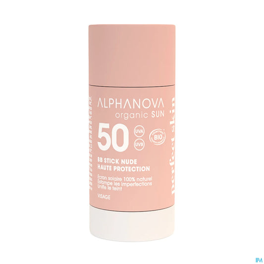 BB Stick solare biologico Nude Skin Perfect SPF 50 biologico 17 ml