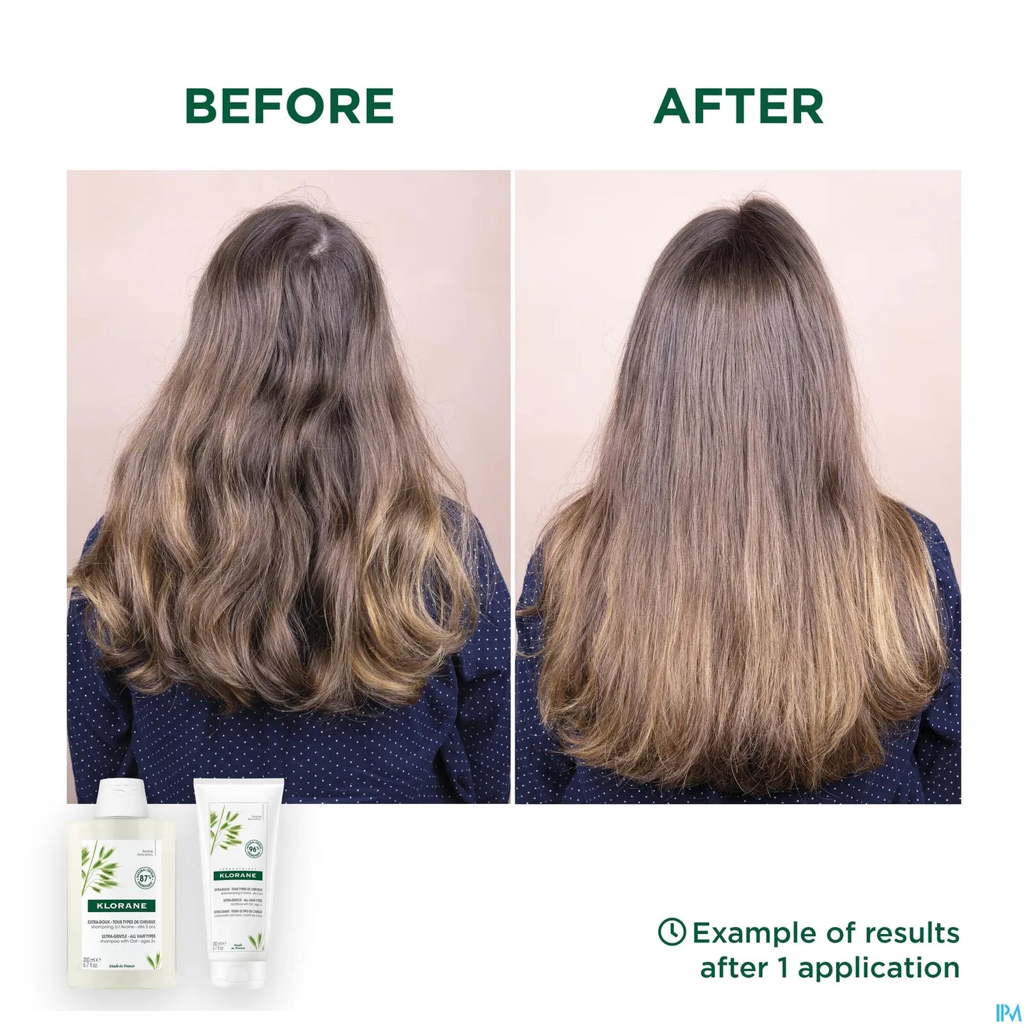 Shampooing Extra-Doux à l'Avoine Tous Cheveux 400ml