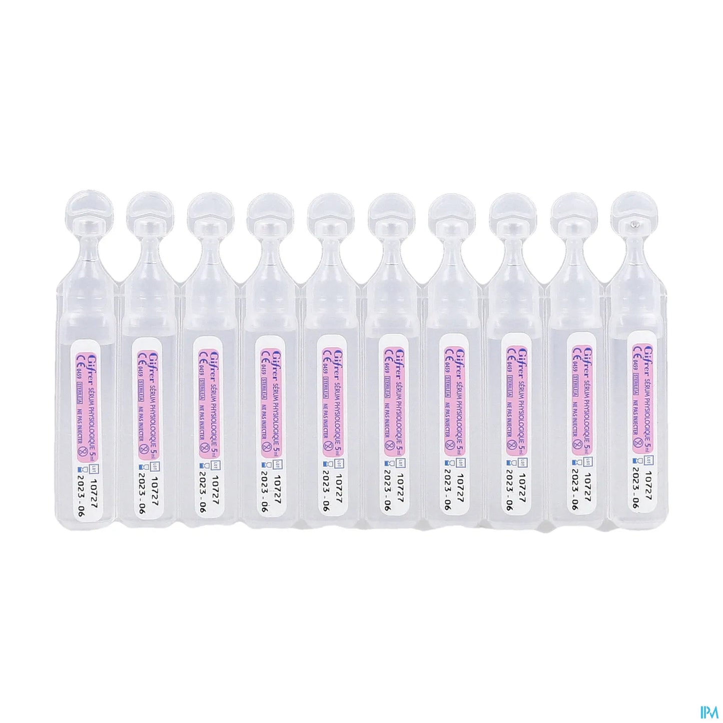 Sérum Physiologique - Physiological Serum 40 Unidoses 5ml