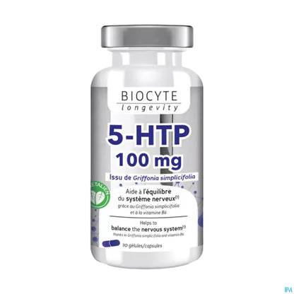 Capsule di 5-HTP da 100 mg, confezione da 30