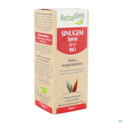 Sinugem Spray Voies Respiratoires 15 mL Bio
