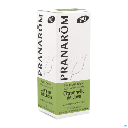 Organic Java Citronella Essential Oil 10ml