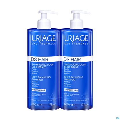 DS Hair Shampooing Doux Equilibrant 2x500ml