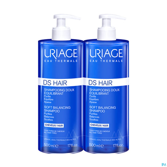 DS Hair Shampooing Doux Equilibrant 2x500ml