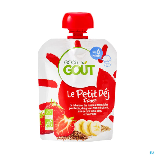 Petit Déjeuner Fraise Bio 70g