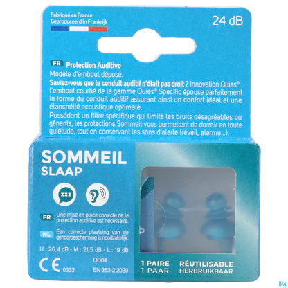 Protection Auditive Sommeil 1 Paire Réutilisable