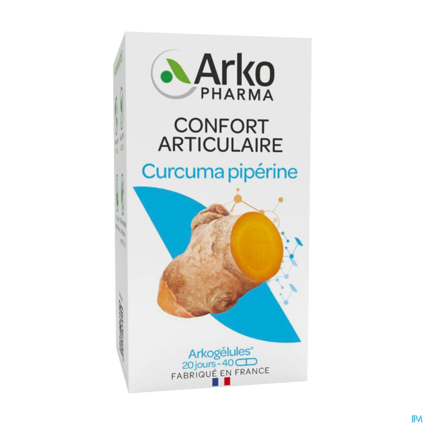 Arkogélules Curcuma Piperina Bio 40 Capsule