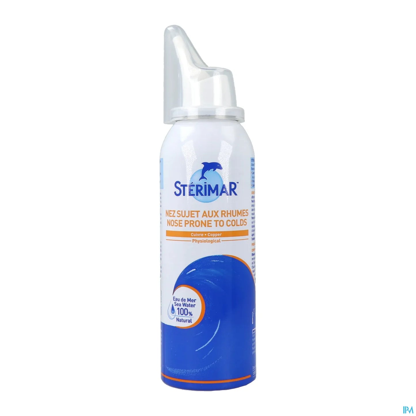 Nez Sujet Aux Rhumes Spray Eau de Mer Enrichi en Cuivre 100ml