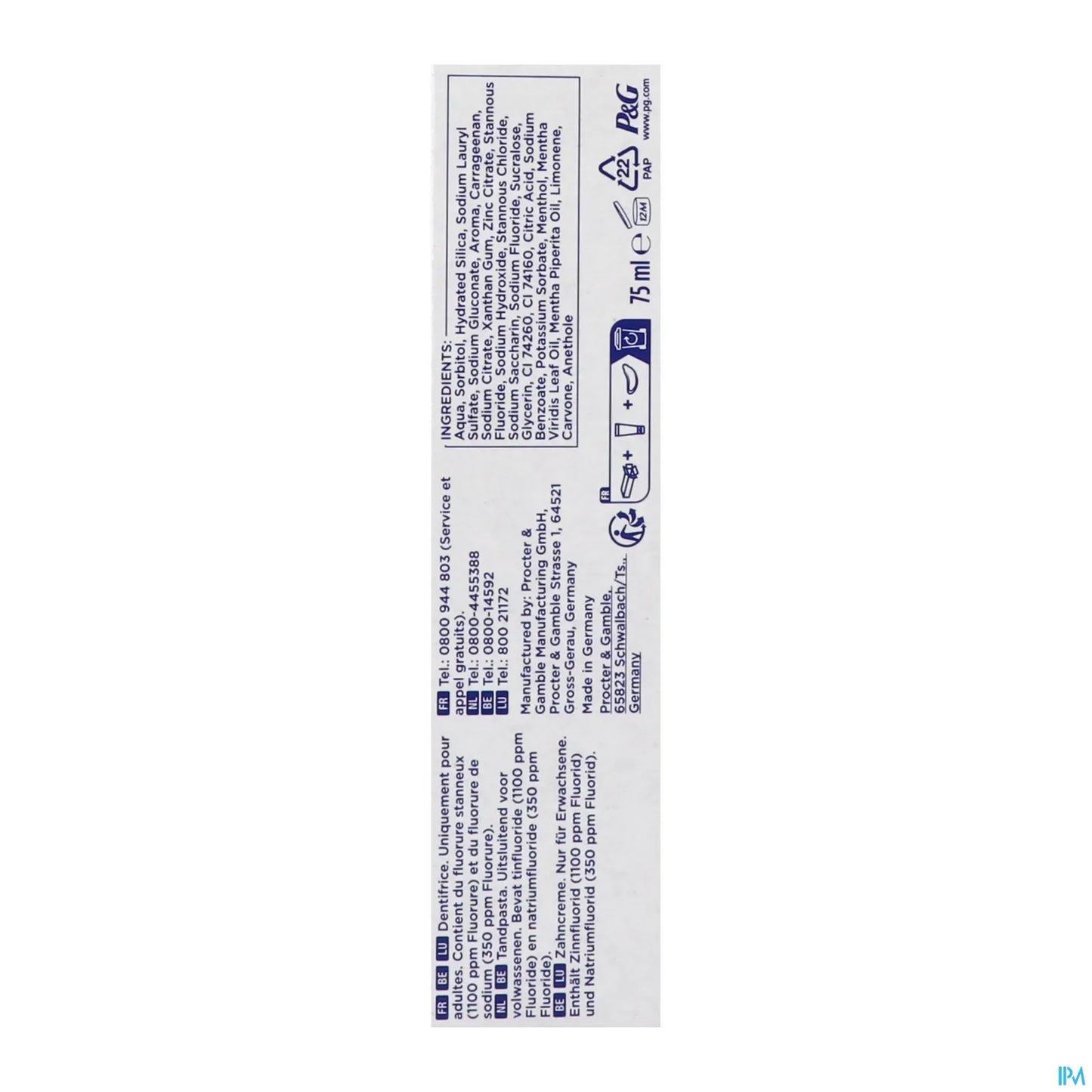 Gum Protection Toothpaste 75 mL