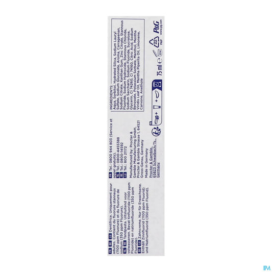 Dentifricio per la protezione delle gengive 75 ml