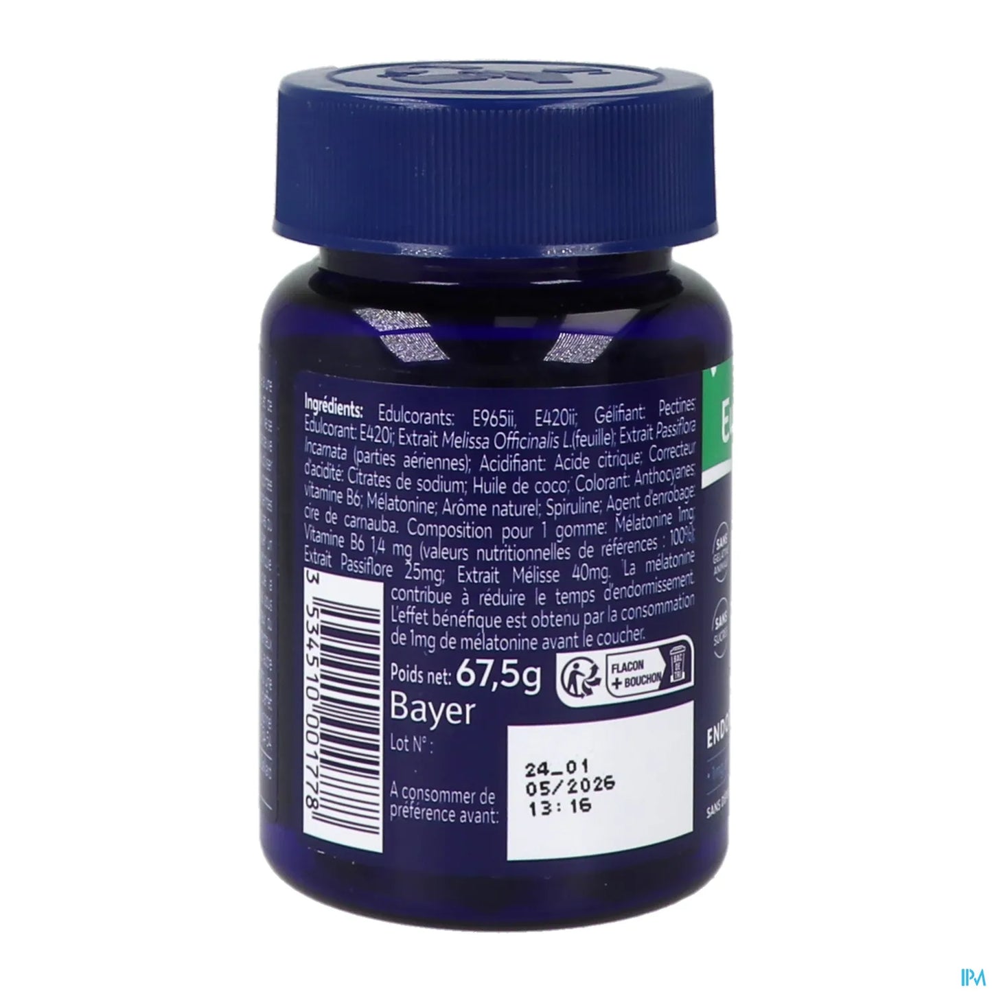 Euphytose Night Blueberry Gummies - 30 Gummies