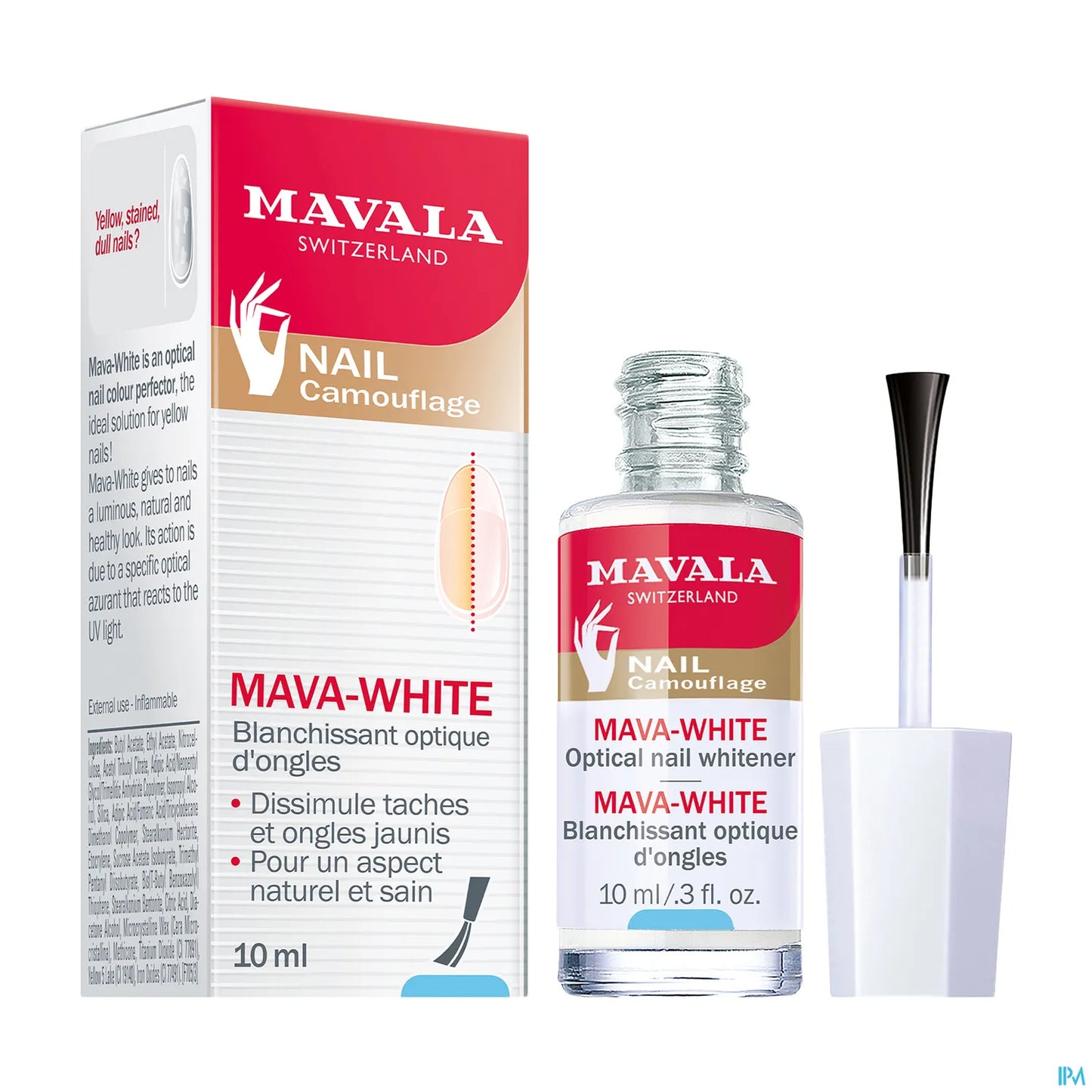 Sbiancante per unghie Mava-White 10ml