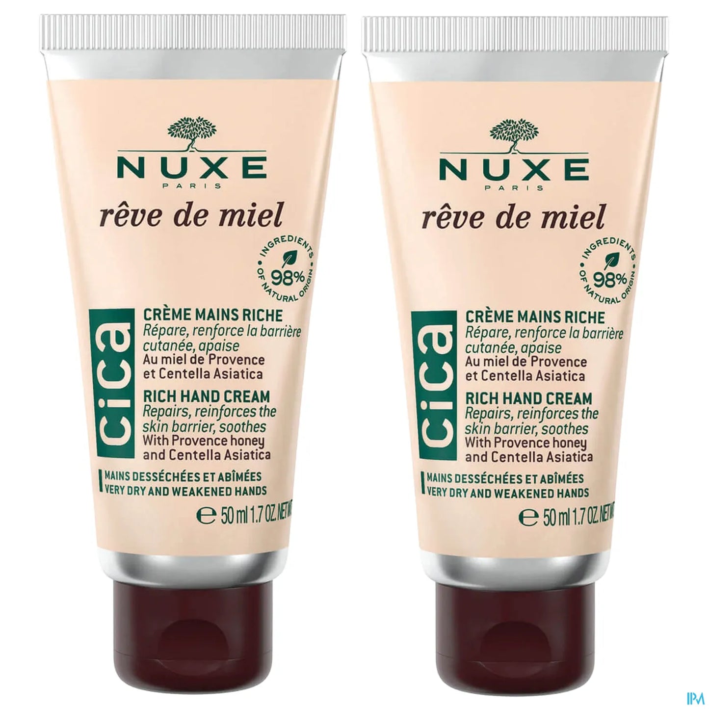 Honey Dream Cica Crema Mani Duplo 2x50ml
