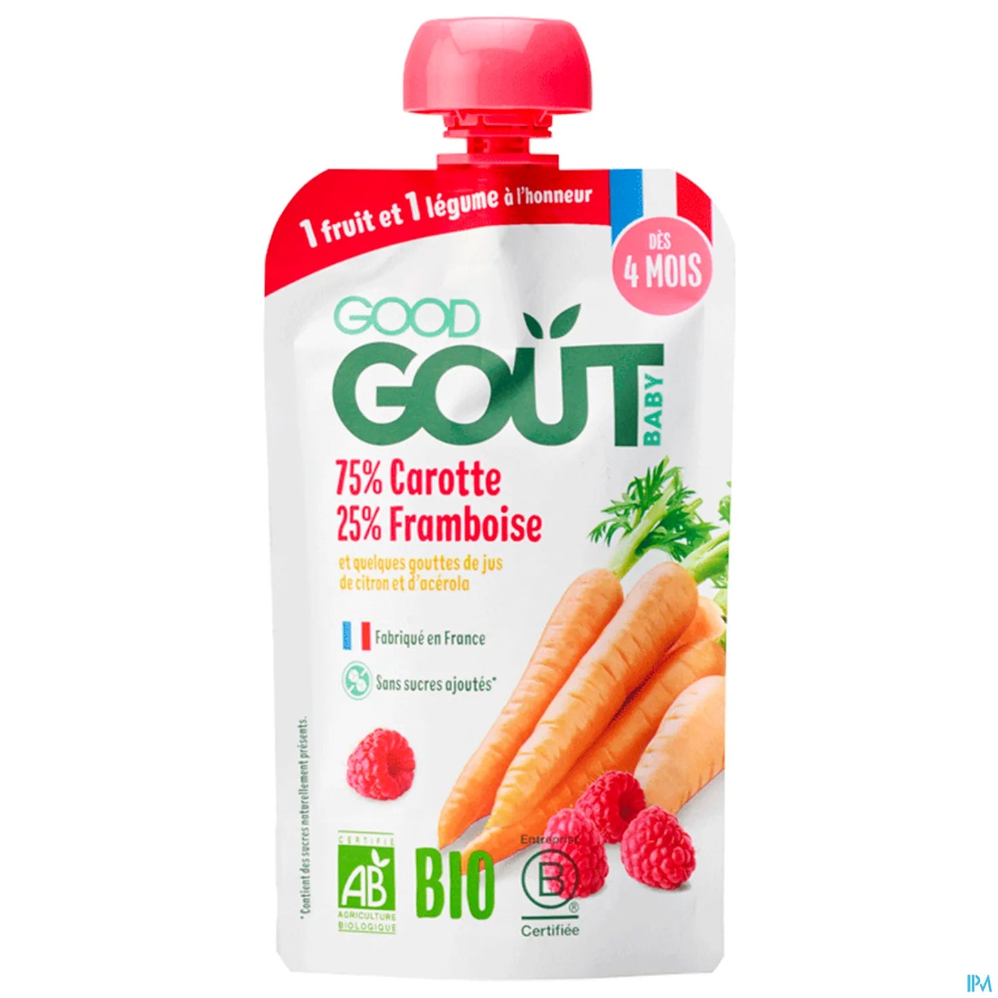 Composta di carote e lamponi 120 g