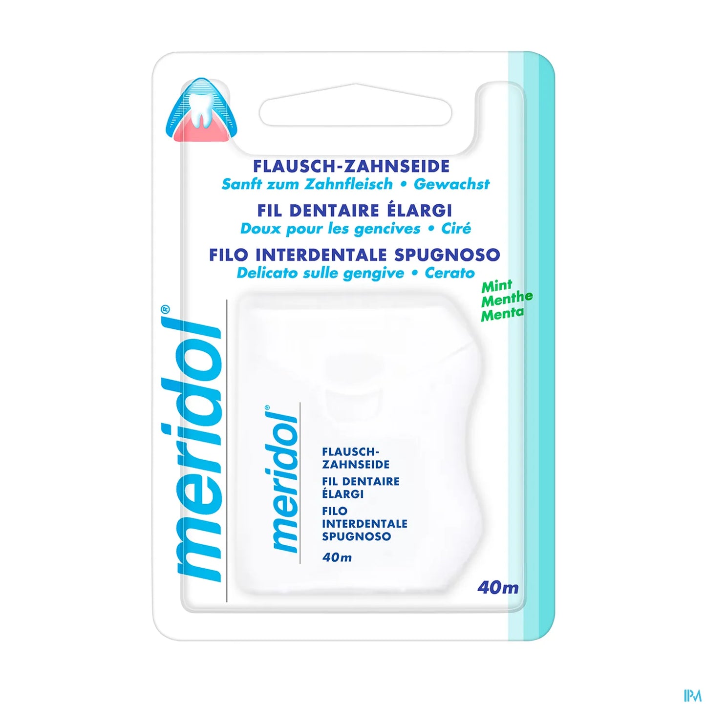 Filo interdentale largo 40 m