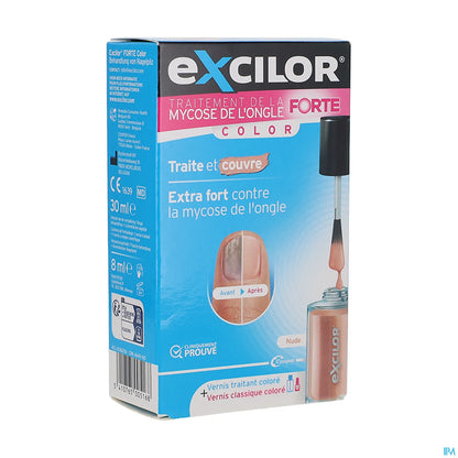 Trattamento antimicotico per unghie Forte Color Nude 30 ml + 8 ml