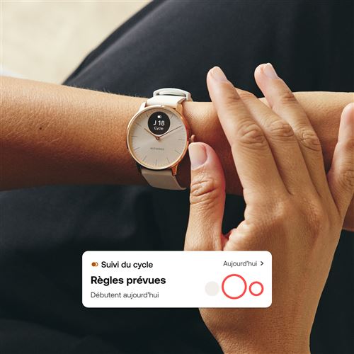 ScanWatch Light Montre Connectée 37mm Blanche