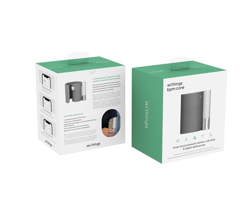 BPM Core Smart Blood Pressure Monitor with ECG and Digital Stethoscope