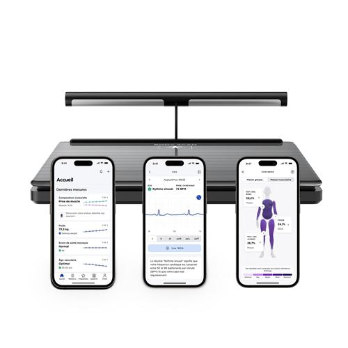 Body Scan Station Connectée de Santé Black