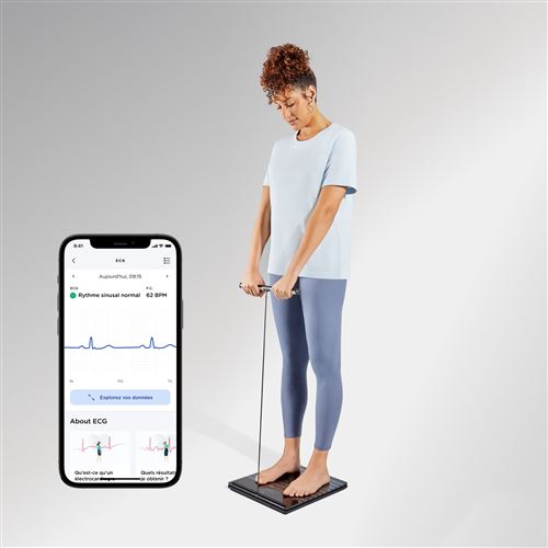 Body Scan Station Connectée de Santé Black